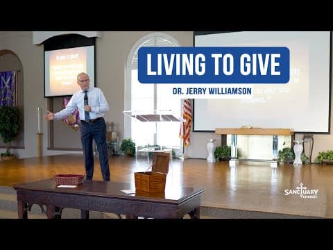 Living To Give - Dr. Jerry Williamson with Go To Nations