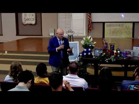 Celebration of Life for Charles Guerra (Part 14) - Ken Botton, Chaplain & Nephew
