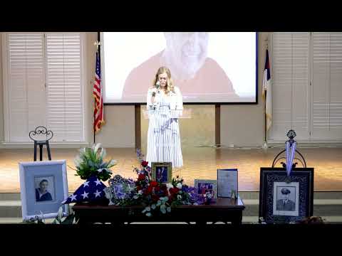 Celebration of Life for Charles Guerra (Part 9) - Maranda Modlin Poeun, Granddaughter