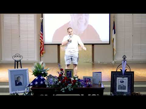 Celebration of Life for Charles Guerra (Part 8) - Clinton Bailly, Grandson