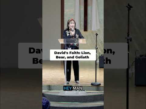 Faith's Power: Defeating Giants with God's Glory #shorts