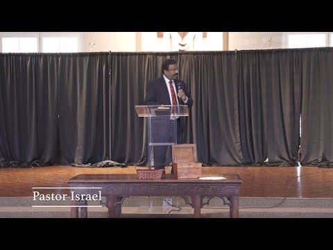Pastor Israel Ponnappah from Church of Glory